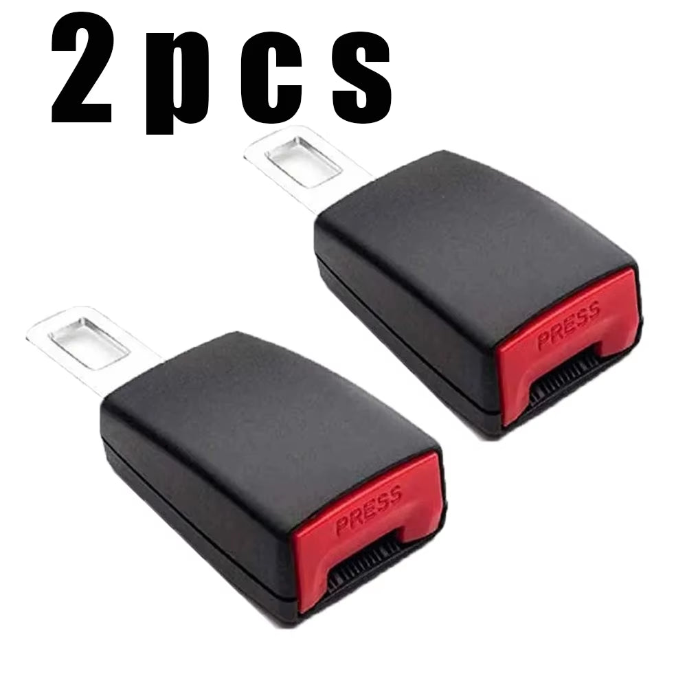 1/2Pcs Car Safety Belt Extender Seat Belt Cover Seat Belt Padding Extension Buckle Plug Buckle Seatbelt Clip Car Accessories