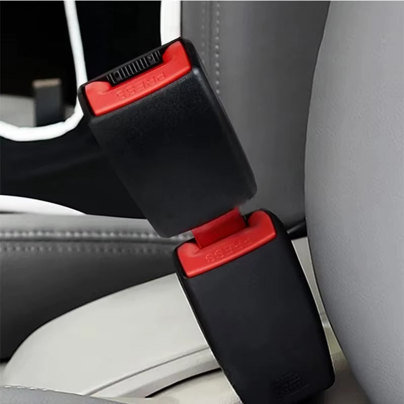 1/2Pcs Car Safety Belt Extender Seat Belt Cover Seat Belt Padding Extension Buckle Plug Buckle Seatbelt Clip Car Accessories